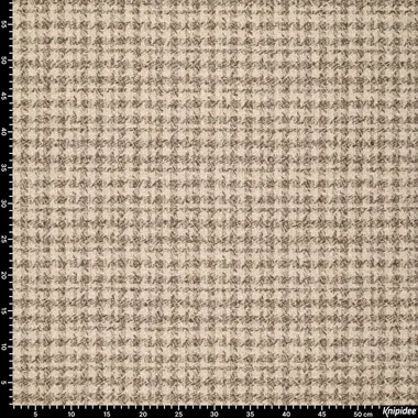 -Wollen stof - wolmix - recycled woolen blend - bruin - 22114-100 - Wollen stof - wolmix - recycled woolen blend - bruin - 22114-100