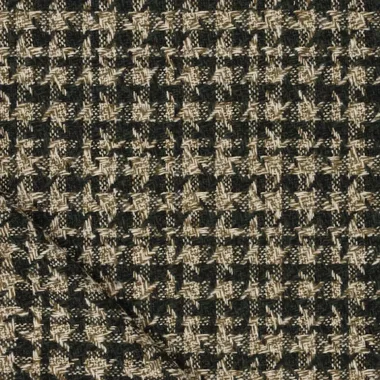 -Wollen stof - wolmix - recycled woolen blend - donkergroen - 22114-200 - Wollen stof - wolmix - recycled woolen blend - donkergroen - 22114-200