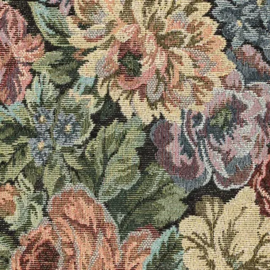 -Polyester stof - gobelin - bloemen - multi - 22212-999 - Polyester stof - gobelin - bloemen - multi - 22212-999