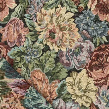 -Polyester stof - gobelin - bloemen - multi - 22212-999 - Polyester stof - gobelin - bloemen - multi - 22212-999