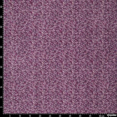 -Ribcord stof - corduroy - digitaal bloemetjes - paars multi - 22238-810 - Ribcord stof - corduroy - digitaal bloemetjes - paars multi - 22238-810