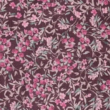 -Ribcord stof - corduroy - digitaal bloemetjes - roze multi - 22241-400 - Ribcord stof - corduroy - digitaal bloemetjes - roze multi - 22241-400