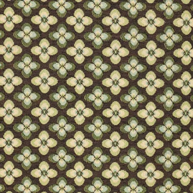 -Polyester stof - gobelin - bloemen - groen - 22129-315 - Polyester stof - gobelin - bloemen - groen - 22129-315