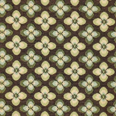 -Polyester stof - gobelin - bloemen - groen - 22129-315 - Polyester stof - gobelin - bloemen - groen - 22129-315