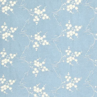 -Denim - Jeans Stickerei 3.8OZ - Blumen - hellblau - 21911-051 - Denim - Jeans Stickerei 3.8OZ - Blumen - hellblau - 21911-051