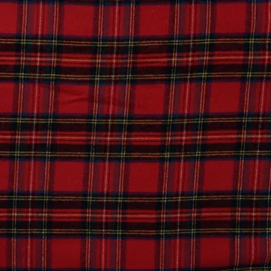 -Geruite stof - brushed - Schotse ruit - rood - 2/22612-160 - Geruite stof - brushed - Schotse ruit - rood - 2/22612-160