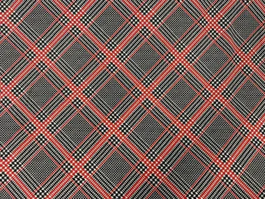 -Jersey - prince de galles - rot grau - 340064-93 - Jersey - prince de galles - rot grau - 340064-93