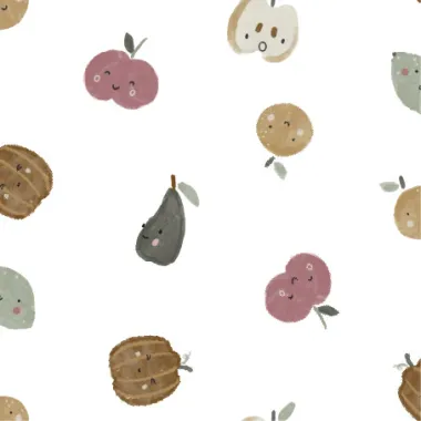 -Waterdichte stof - transparant raincoat - fruit - 2/68530-520 - Waterdichte stof - transparant raincoat - fruit - 2/68530-520