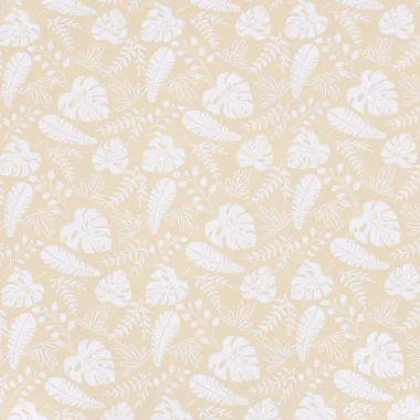 -Tricot stof - bladeren - beige - 21835-052 - Tricot stof - bladeren - beige - 21835-052