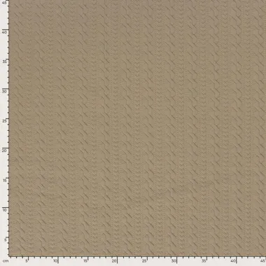 -Stretch stof - heavy knit kabel - beige - 24155-152 - Stretch stof - heavy knit kabel - beige - 24155-152