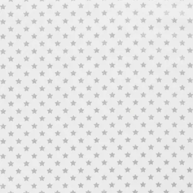 -Kerststof - katoen poplin - folie kerststerren - gebroken wit - 20704-151 - Kerststof - katoen poplin - folie kerststerren - gebroken wit - 20704-151