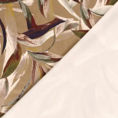 -Suèdine stof - suède wildleer - abstract - camel multi - 31/24122-053 - Suèdine stof - suède wildleer - abstract - camel multi - 31/24122-053