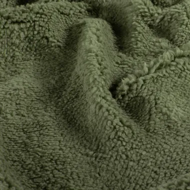 -Bont stof - teddy - bos groen - 18494-028 - Bont stof - teddy - bos groen - 18494-028