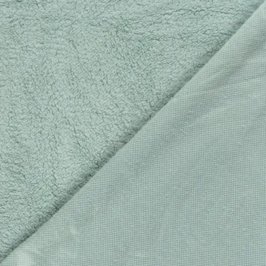 -Fleece stof - sherpa fleece - ijsblauw - 18494-003 - Fleece stof - sherpa fleece - ijsblauw - 18494-003