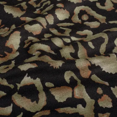 -Tricot stof - discharge - dierenprint - zwart - 31/24110-069 - Tricot stof - discharge - dierenprint - zwart - 31/24110-069
