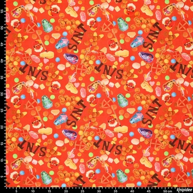 -Katoen stof - poplin - digitaal Sinterklaas - multi - 22081-425 - Katoen stof - poplin - digitaal Sinterklaas - multi - 22081-425