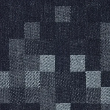 -Spijkerstof - patchwork denim - donkerblauw - 22193-690 - Spijkerstof - patchwork denim - donkerblauw - 22193-690