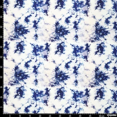 -Canvas stof - digitaal fantasie - blauw - 20972-014 - Canvas stof - digitaal fantasie - blauw - 20972-014