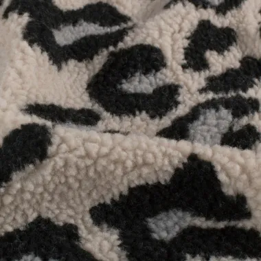 -Bont stof - panterprint - beige grijs - 24132-063 - Bont stof - panterprint - beige grijs - 24132-063