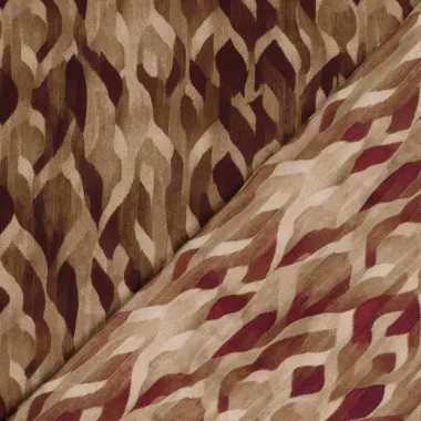 -Polyester stof - satijn duchesse - abstract - beige - 24075-152 - Polyester stof - satijn duchesse - abstract - beige - 24075-152