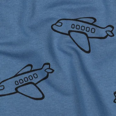 -Jogging – Flugzeuge – blau – 5653-084 - Jogging – Flugzeuge – blau – 5653-084