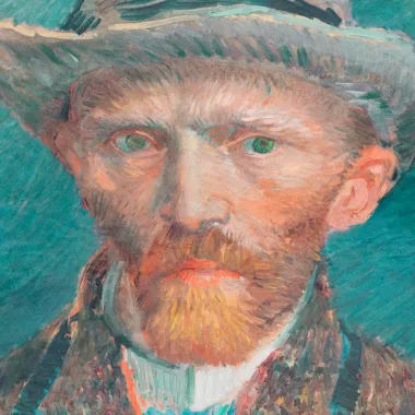 -Paneel stof - fluweel - digitaal van Gogh - multi - 1801-024 - Paneel stof - fluweel - digitaal van Gogh - multi - 1801-024