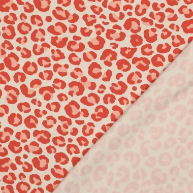 -Sweattricot - panterprint - oranje - 6611-006 - Sweattricot - panterprint - oranje - 6611-006