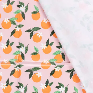 -Tafelzeil - sinaasappels - zalmroze - 1847-037 - Tafelzeil - sinaasappels - zalmroze - 1847-037