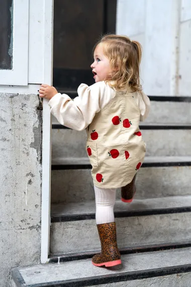 -Ribcord stof- fijne rib 21W - corduroy - appels - beige - 26/24355-052 - Ribcord stof- fijne rib 21W - corduroy - appels - beige - 26/24355-052