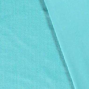 -Ribcord Stoff - Cord 4,5W - Türkis - 3044-124 - Ribcord Stoff - Cord 4,5W - Türkis - 3044-124 