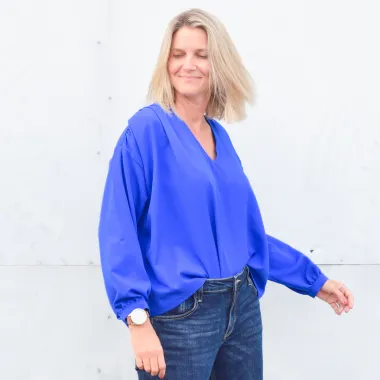 -Bel'Etoile naaipatroon - Lucia blouse voor dames & tieners - Bel'Etoile naaipatroon - Lucia blouse voor dames & tieners