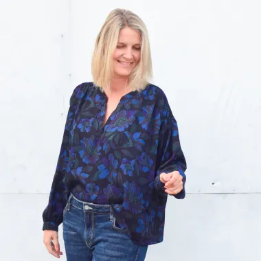 -Bel'Etoile naaipatroon - Lucia blouse voor dames & tieners - Bel'Etoile naaipatroon - Lucia blouse voor dames & tieners