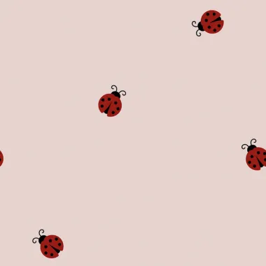 -Flanell – Marienkäfer – rosa – 26/24326-011 - Flanell – Marienkäfer – rosa – 26/24326-011