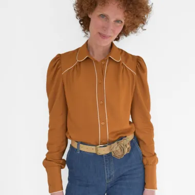 -Bel'Etoile naaipatroon - Harriet blouse voor dames & tieners - Bel'Etoile naaipatroon - Harriet blouse voor dames & tieners