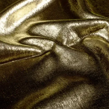 -Satijn stof - stretch - foliedruk - goud - 24315-080 - Satijn stof - stretch - foliedruk - goud - 24315-080