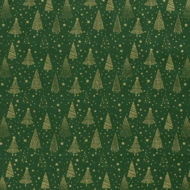 -Weihnachtsstoff – Baumwollpopeline – Folien-Weihnachtsbäume – grün – 20710-025 - Weihnachtsstoff – Baumwollpopeline – Folien-Weihnachtsbäume – grün – 20710-025
