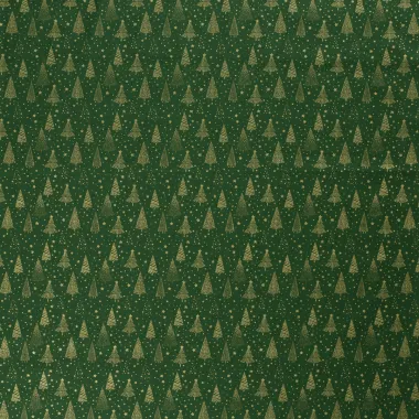 -Weihnachtsstoff – Baumwollpopeline – Folien-Weihnachtsbäume – grün – 20710-025 - Weihnachtsstoff – Baumwollpopeline – Folien-Weihnachtsbäume – grün – 20710-025