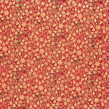 -Weihnachtsstoff – Baumwollpopeline – Folie mit verschiedenen Weihnachtsmotiven – rot – 22704-015 - Weihnachtsstoff – Baumwollpopeline – Folie mit verschiedenen Weihnachtsmotiven – rot – 22704-015