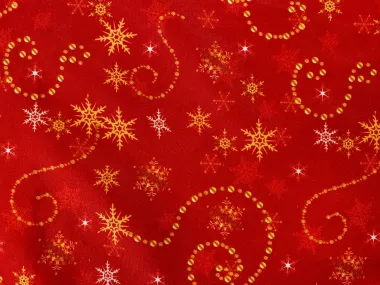 -Kerststof - texture - kerststerren - rood - 6795-1 - Kerststof - texture - kerststerren - rood - 6795-1