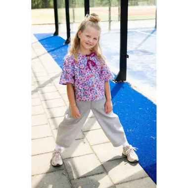 -Katoen stof - poplin - digitaal bloemen - paars multi - 26/5966-005 - Katoen stof - poplin - digitaal bloemen - paars multi - 26/5966-005