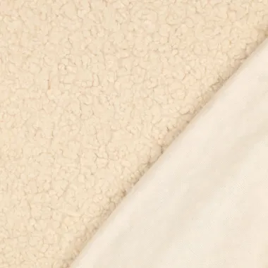 -Teddy bouclé - beige - 3346-002 - Teddy bouclé - beige - 3346-002