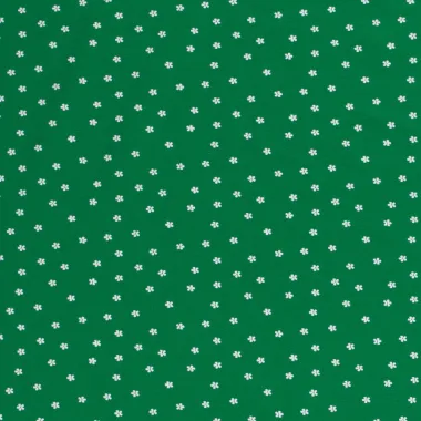 -Tricot stof - bloemetjes - groen - 21501-025 - Tricot stof - bloemetjes - groen - 21501-025