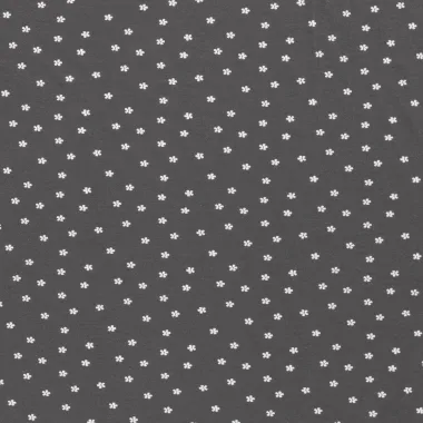 -Tricot stof - bloemetjes - donkergrijs - 21501-168 - Tricot stof - bloemetjes - donkergrijs - 21501-168