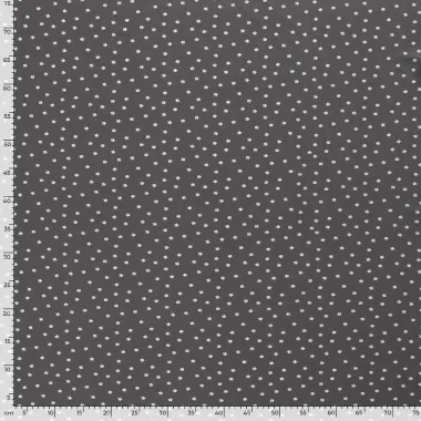 -Tricot stof - bloemetjes - donkergrijs - 21501-168 - Tricot stof - bloemetjes - donkergrijs - 21501-168