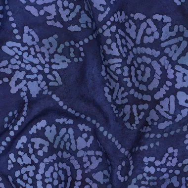 -Viscose stof - handcrafted batik - navy - 3923-003 - Viscose stof - handcrafted batik - navy - 3923-003