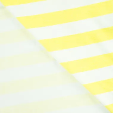 -Gebreide stof - pico terry - strepen - wit/geel - 3/47107-810 - Gebreide stof - pico terry - strepen - wit/geel - 3/47107-810