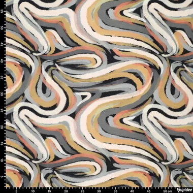 -Tricot stof - digitaal fantasie - grijs multi - 21522-960 - Tricot stof - digitaal fantasie - grijs multi - 21522-960