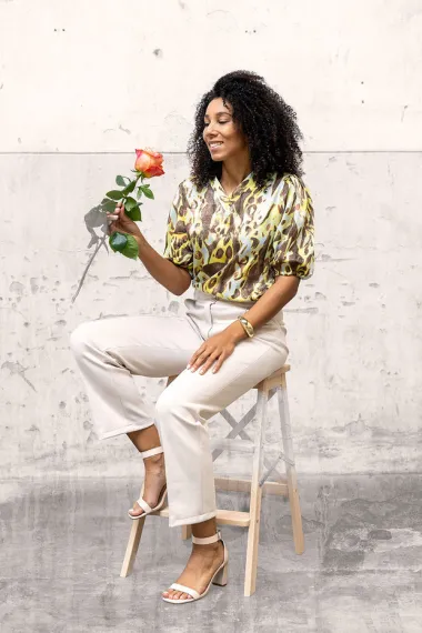 -Tricot stof - punta di roma - beige - 32/25065-052 - Tricot stof - punta di roma - beige - 32/25065-052