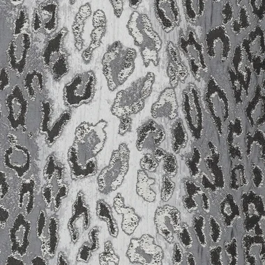 -Polyester stof - jacquard - dierenprint - grijs - 23184-970 - Polyester stof - jacquard - dierenprint - grijs - 23184-970