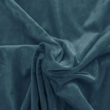 -Velours stof - velvet crushed - blauw - 0668-630 - Velours stof - velvet crushed - blauw - 0668-630